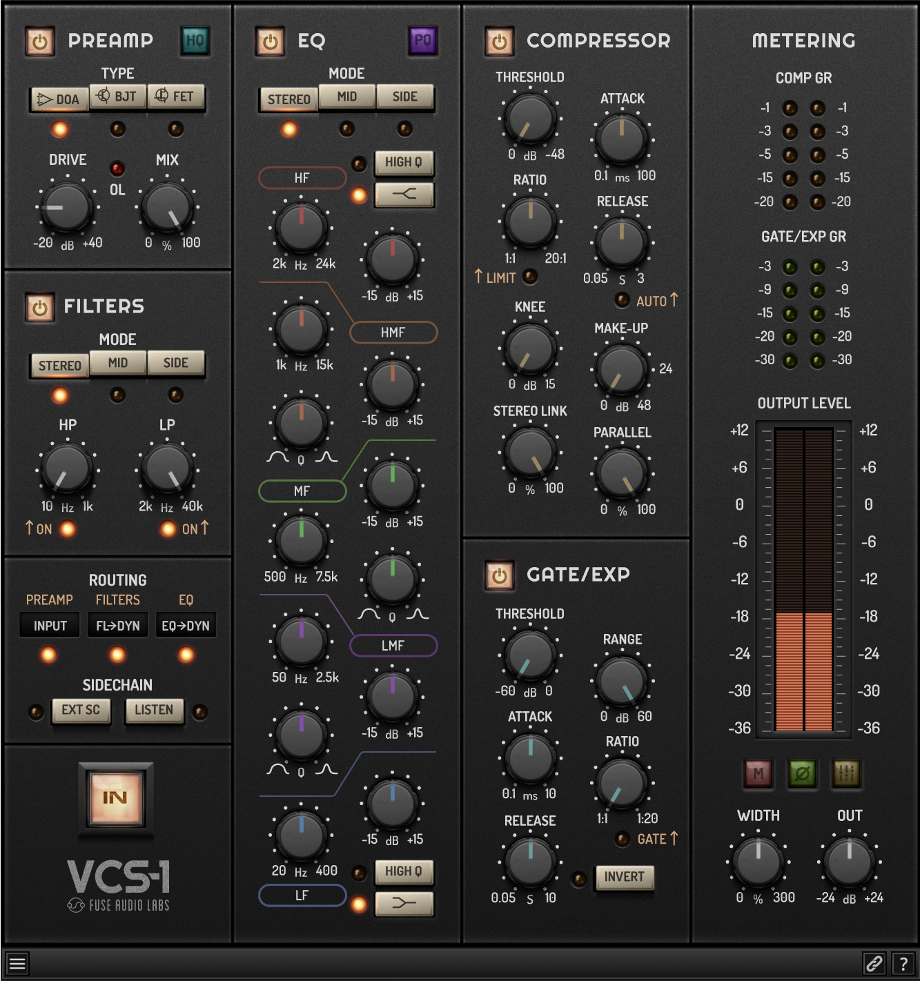 Fuse Audio Labs VCS-1 Channel Strip